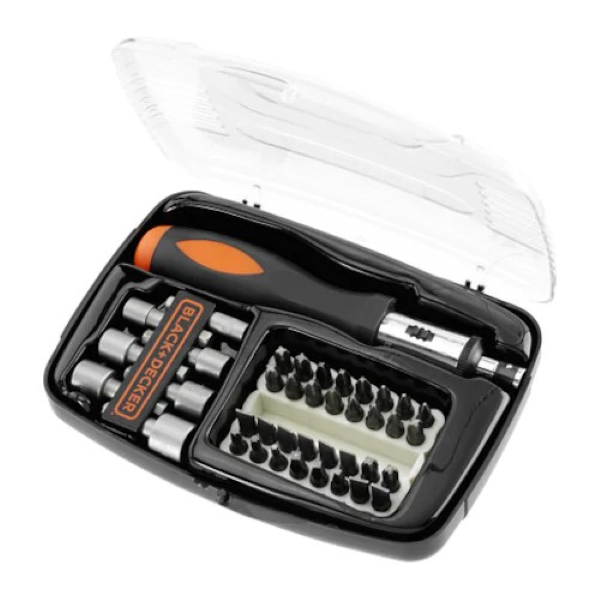 Black Decker A7062 40 Parça Cırcırlı Tornavida Seti